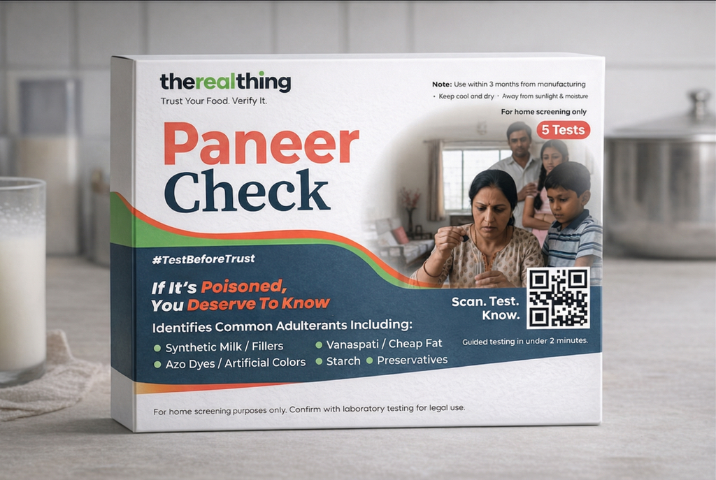 Paneer Check — Test If Your Paneer Is Made With Real Milk or Starch
